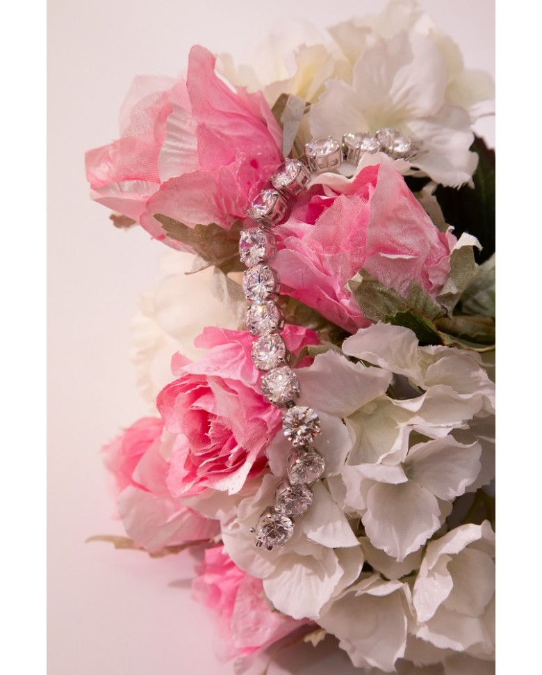 Αξεσουαρ νυφης - Νυφικό Bραχιόλι με Swarovski Νυφικά Κοσμήματα